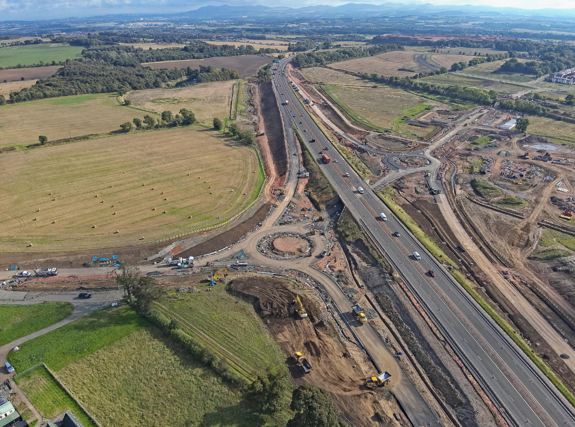 Northbound M9 motorway junction opens to the public