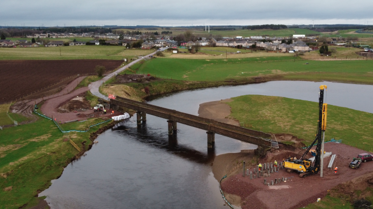 Work starts on new River Clyde road bridge