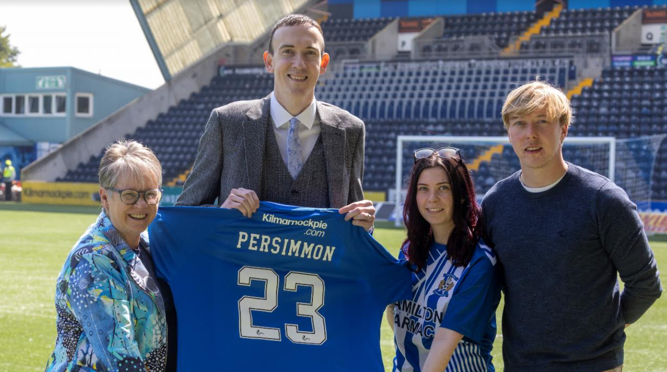 Killie Community signs Persimmon as first ever business partner