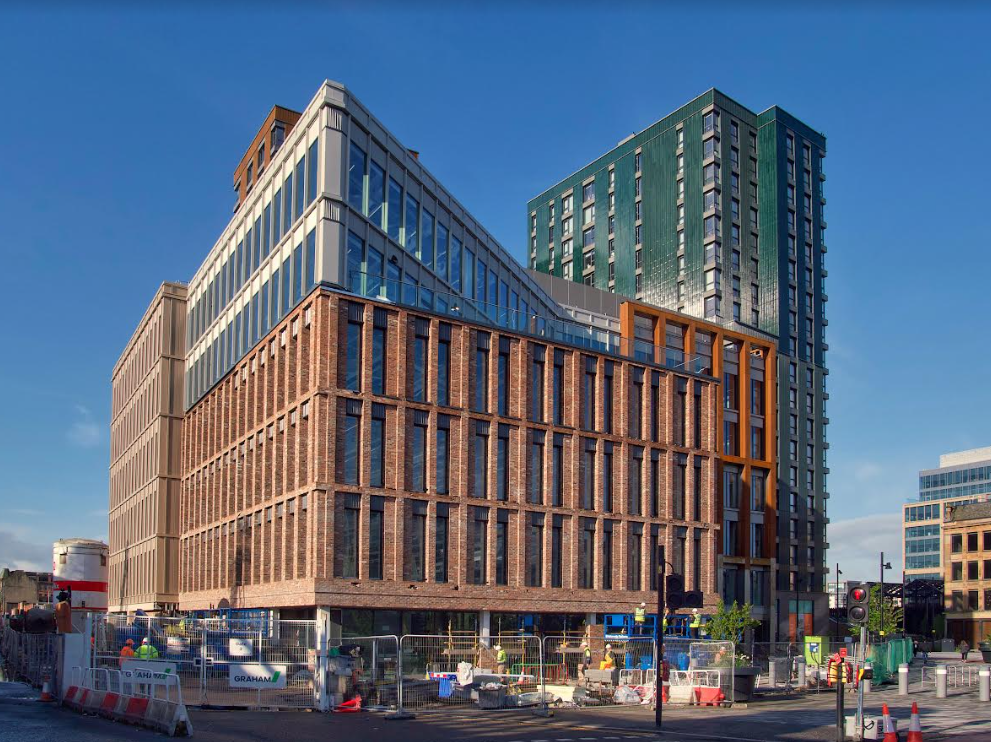 Practical completion reached at Glasgow’s £500m Buchanan Wharf