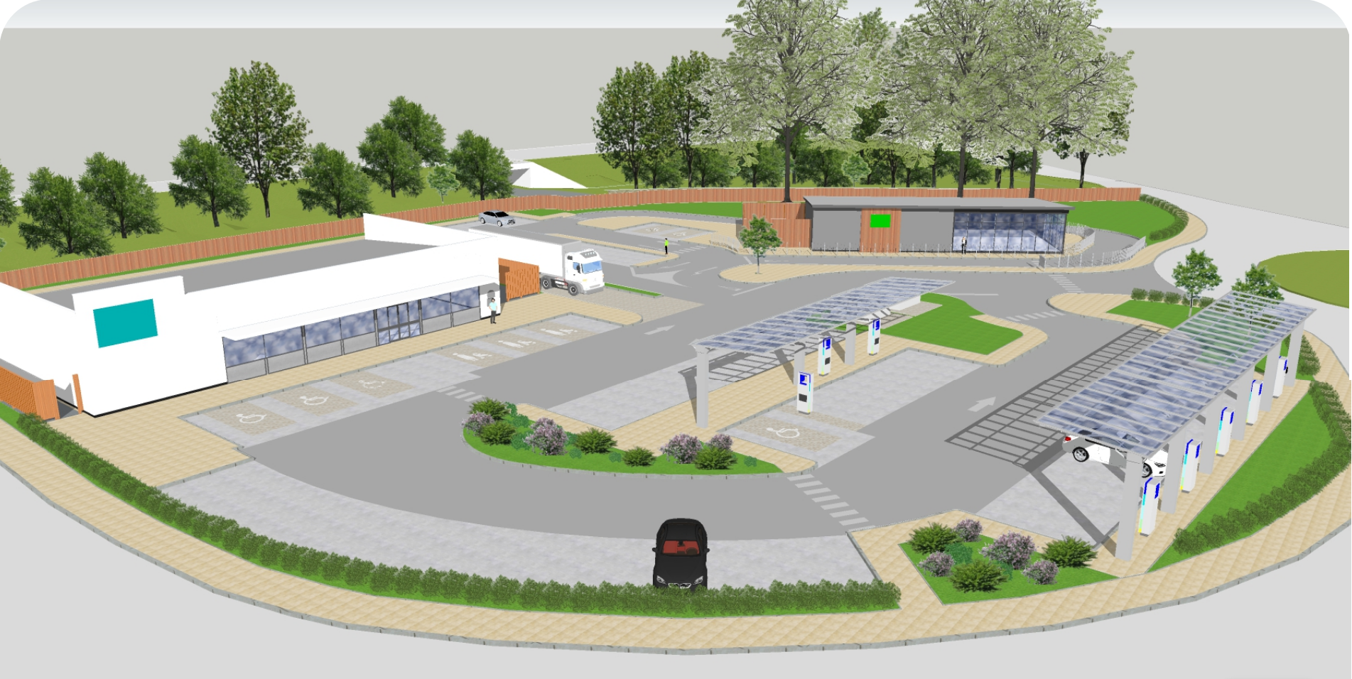 West Coast Estates unveils £6m shopping and charging hub plan near Inverness