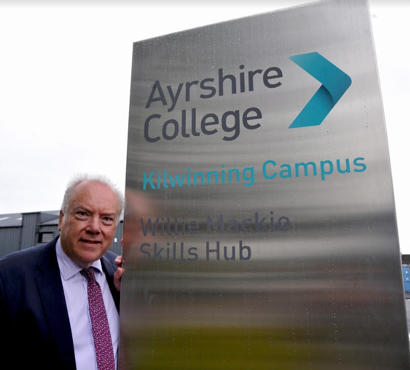 Ayrshire College officially opens Willie Mackie Skills Hub