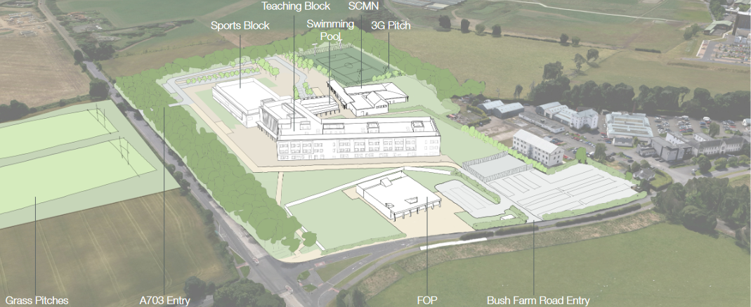 Replacement Beeslack High School plans go on show
