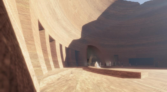 And finally... Concept designs revealed for cave hotel in Saudi desert