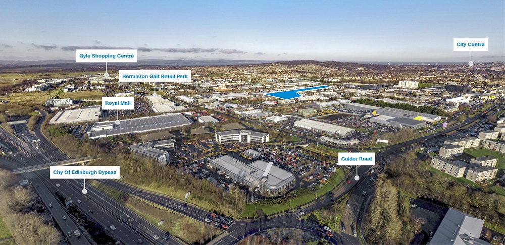 Work well underway on Scotland's largest single speculative industrial development