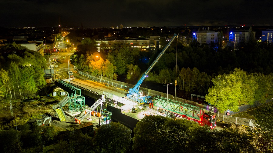 Network Rail starts work to bridge gap at Glasgow’s Shields Road