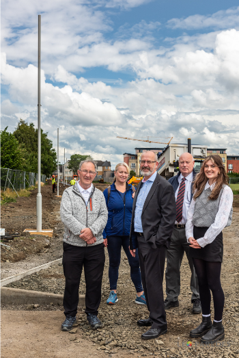 Community partnership will see new streetlamps installed in Gyle Park