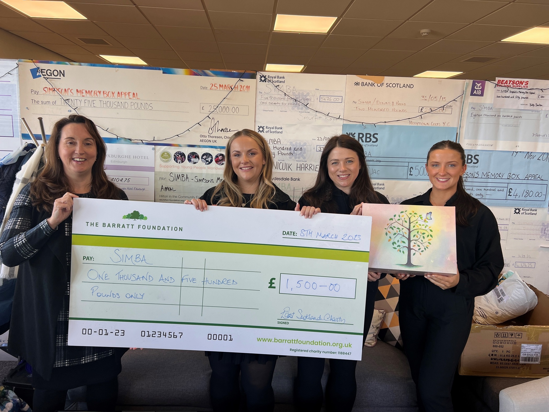 Barratt Developments supports women and families with East of Scotland community fund