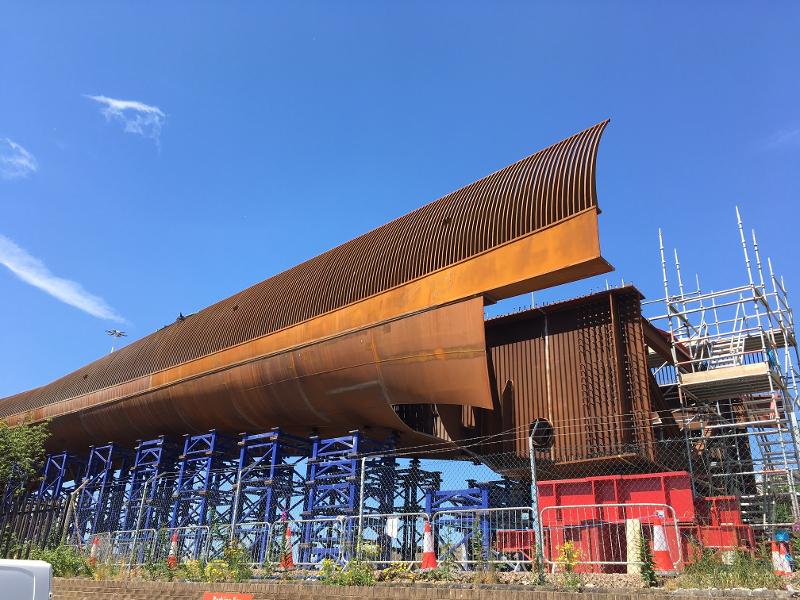 M8 to close for installation of main span of new Sighthill bridge