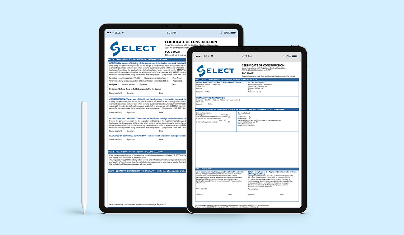 SELECT: Single Certificate will simplify verification, boost efficiency and improve standards