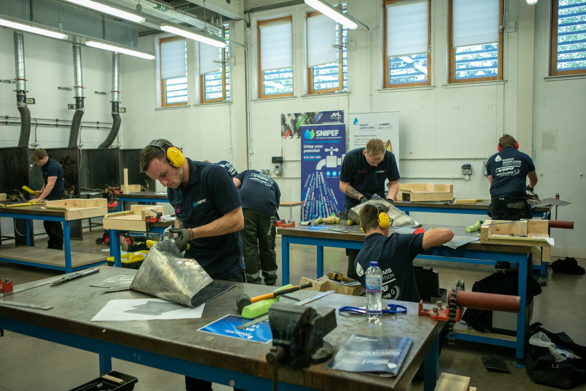 Scotland’s brightest plumbing apprentices vie for coveted title