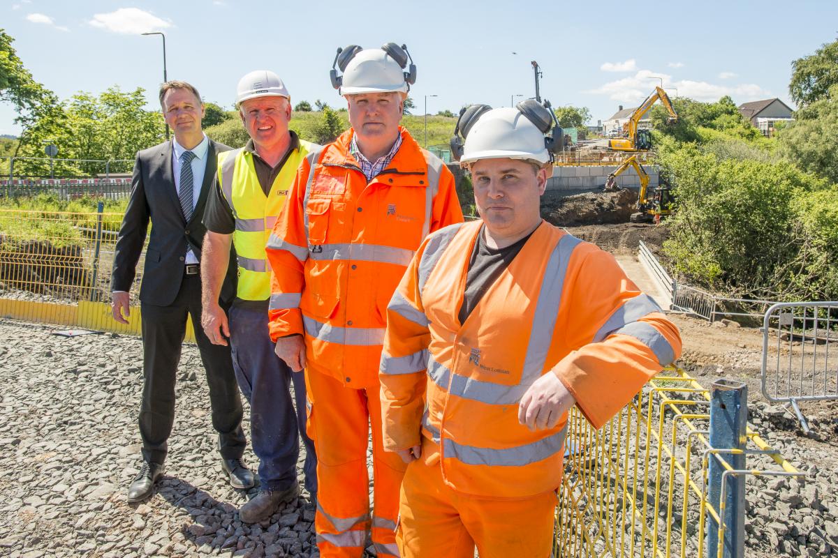 Works starts on £2.4m Skolie Burn Bridge replacement