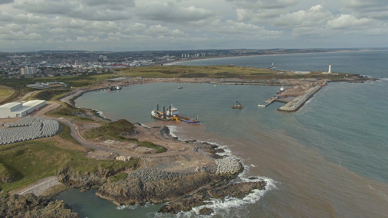 Aberdeen Harbour expansion in 'final sprint' towards 2021 opening