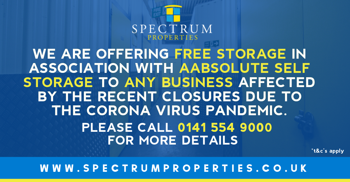 Spectrum Properties throws lifeline to closure-hit businesses with free storage offer