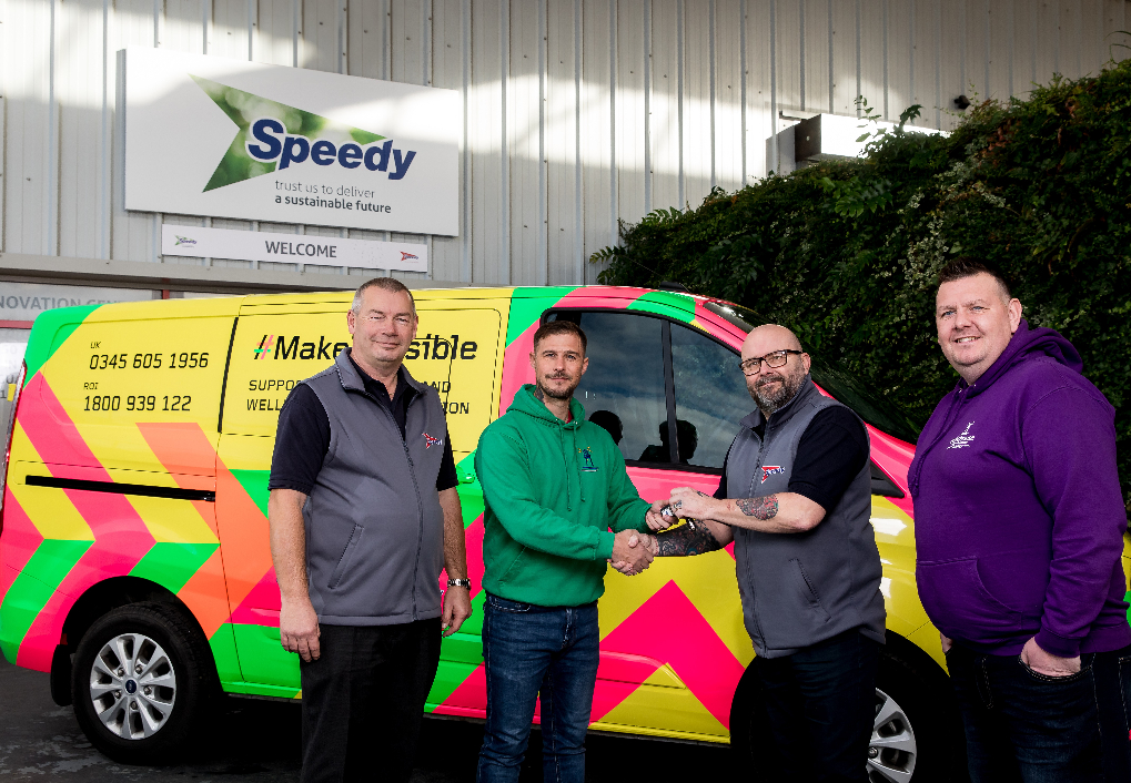Speedy Hire supports Lighthouse Charity’s #MakeItVisible campaign