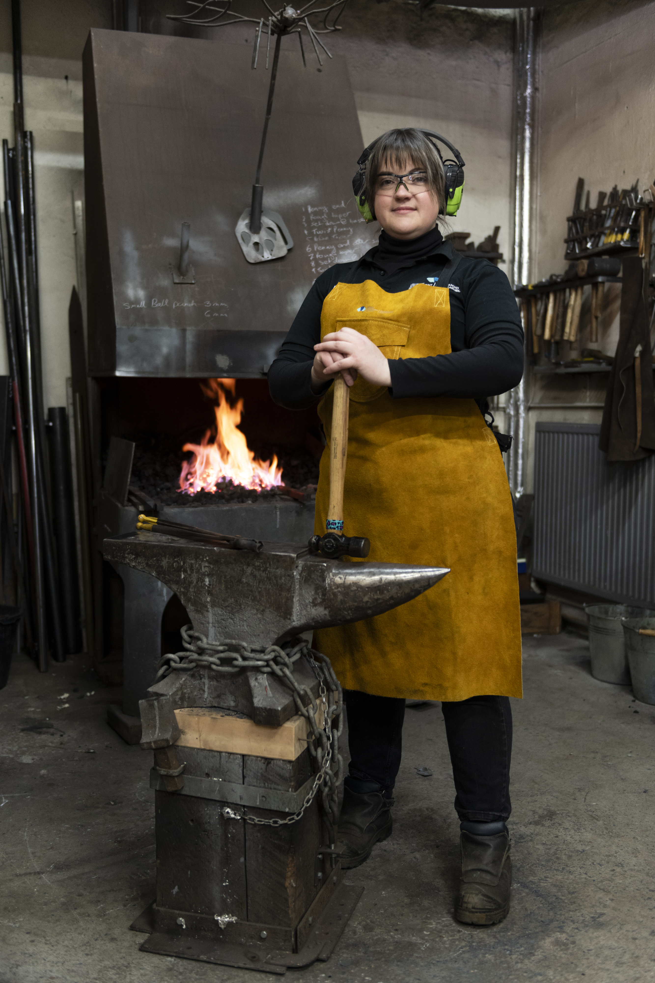 Preserving Scotland’s heritage: Stonemason Luke and blacksmith Stacey uphold centuries-old traditions