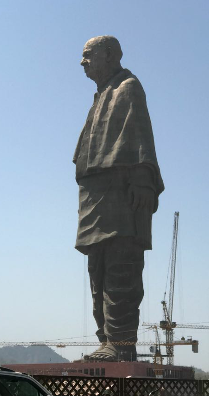 And finally...world's tallest statue set to be unveiled