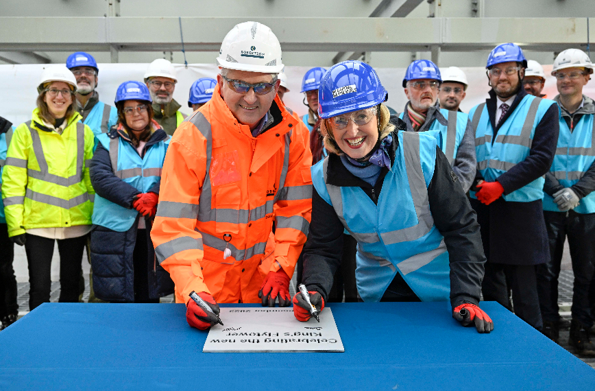 King’s Theatre transformation team leave their mark