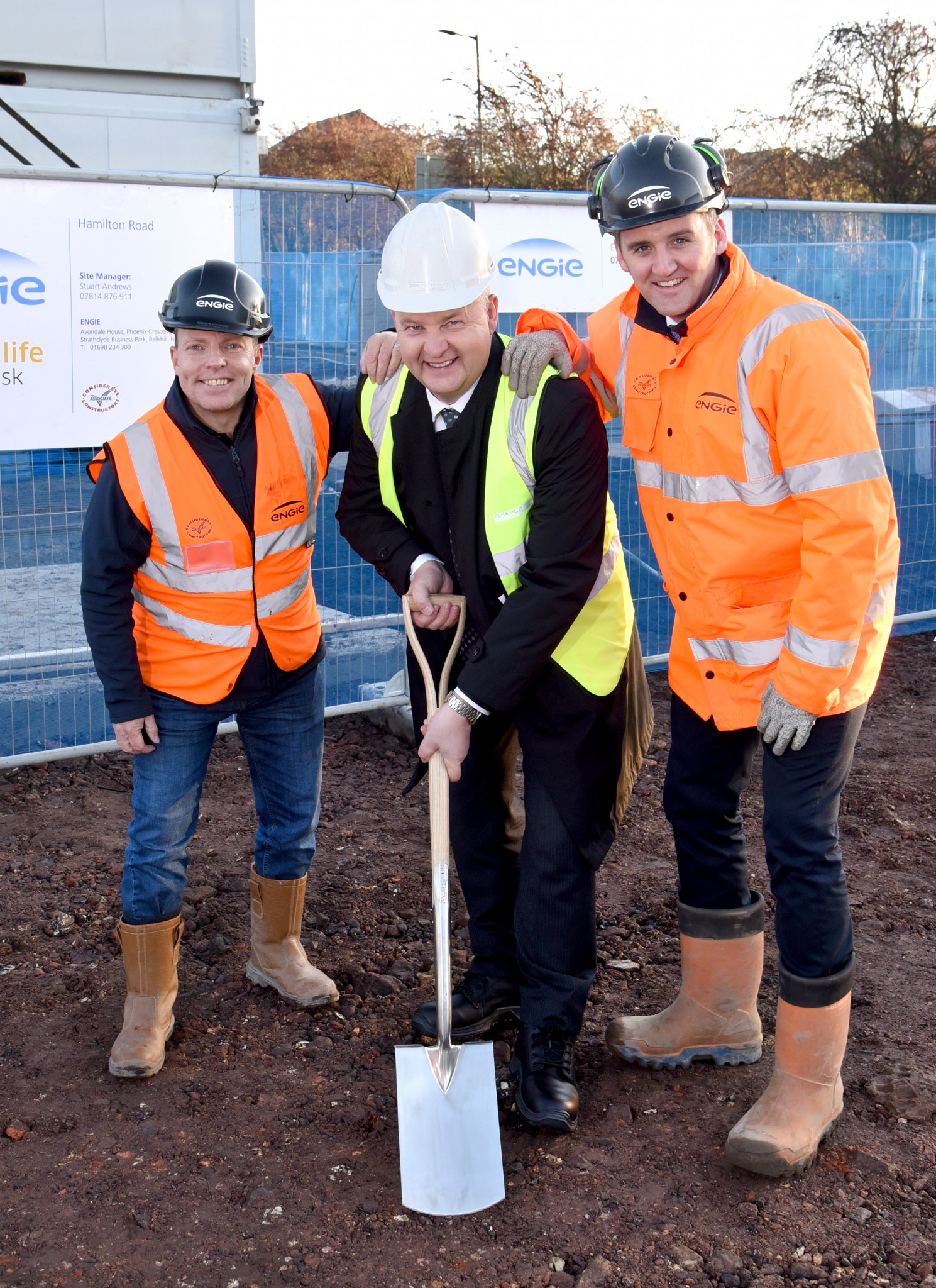 ENGIE breaks ground at £2.5m CVHA housing project in Bellshill