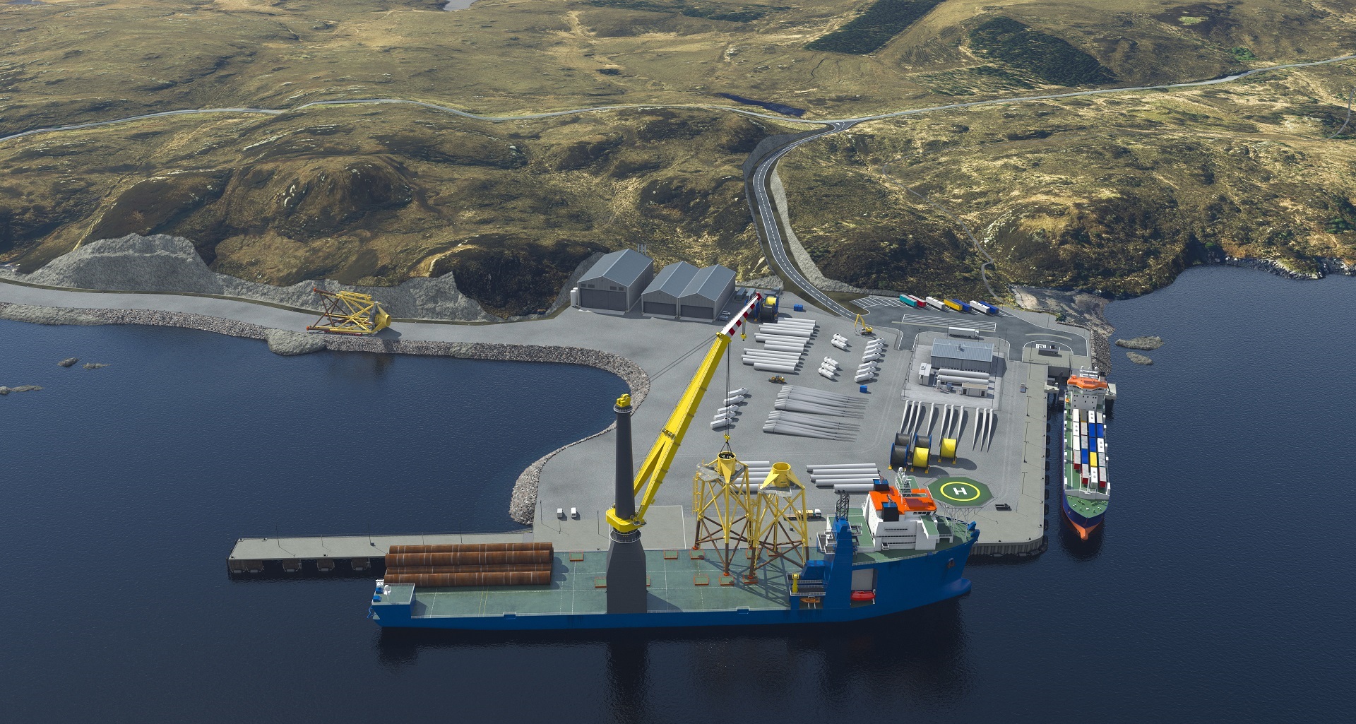 £49m investment package for new Stornoway Deep Water Terminal