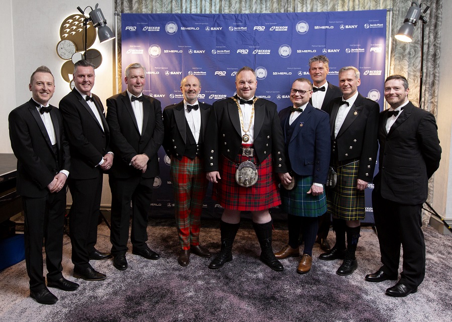 Apprentices recognised by Scottish Plant Owners Association at 70th annual dinner