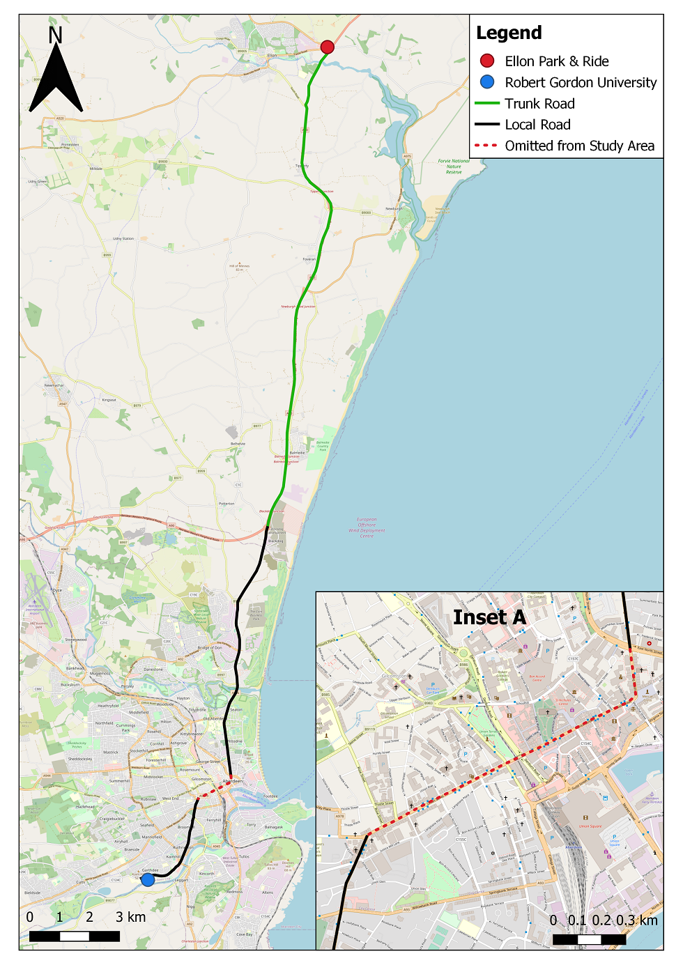 Ellon Park and Ride to Garthdee transport corridor study progresses to outline business case