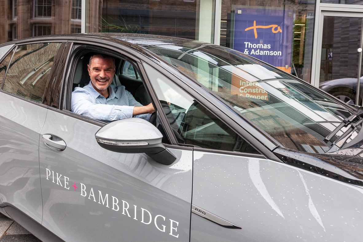 Thomas & Adamson drives sustainability goals with electric car scheme