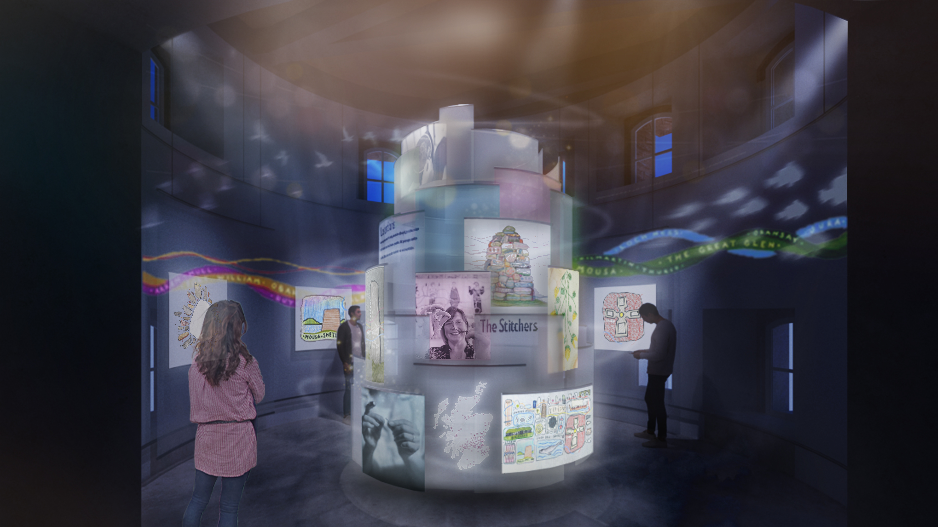 Initial concept designs for the visitor attraction at Inverness Castle revealed