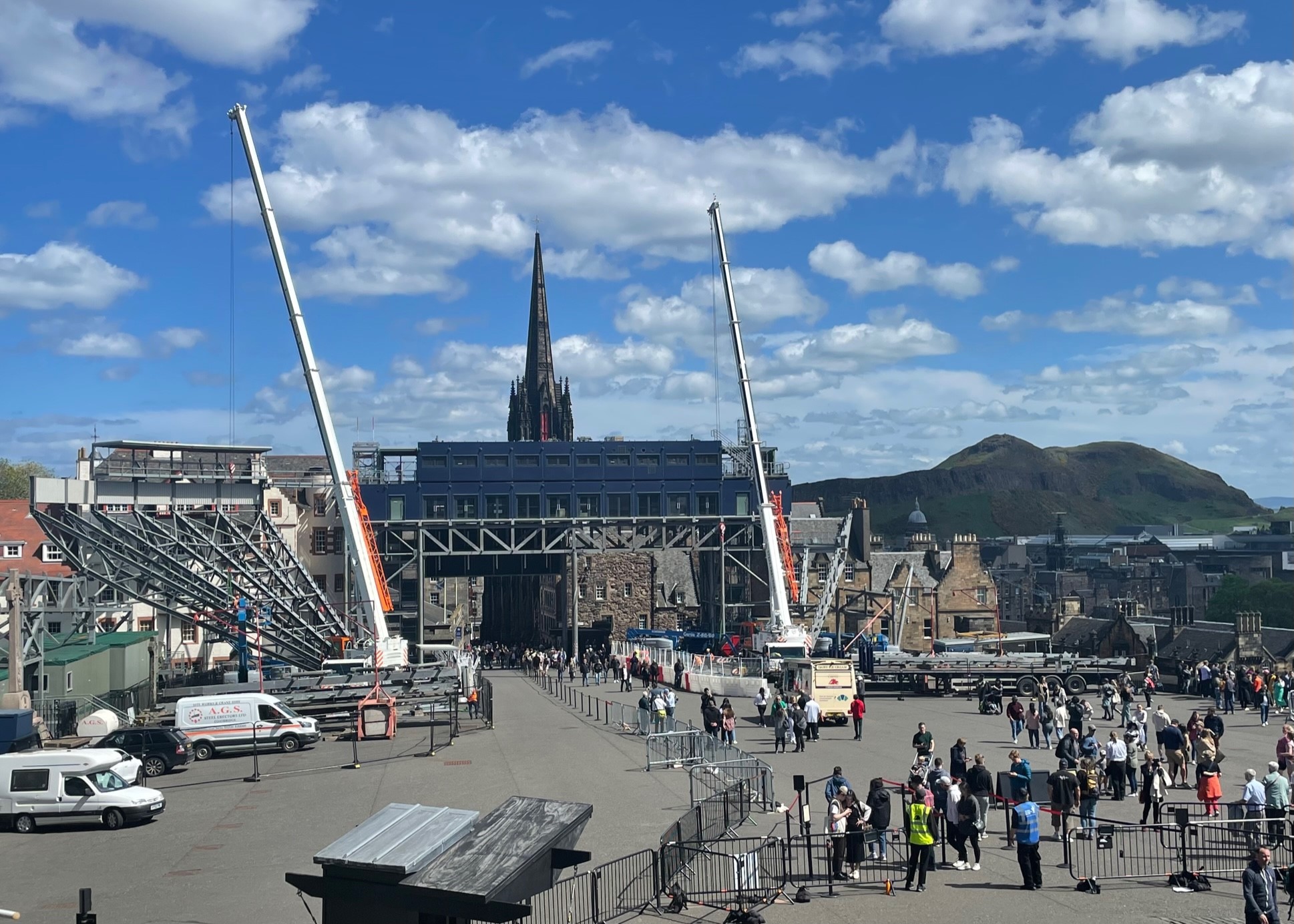 Tilbury Douglas commences work on stand for Royal Edinburgh Military Tattoo