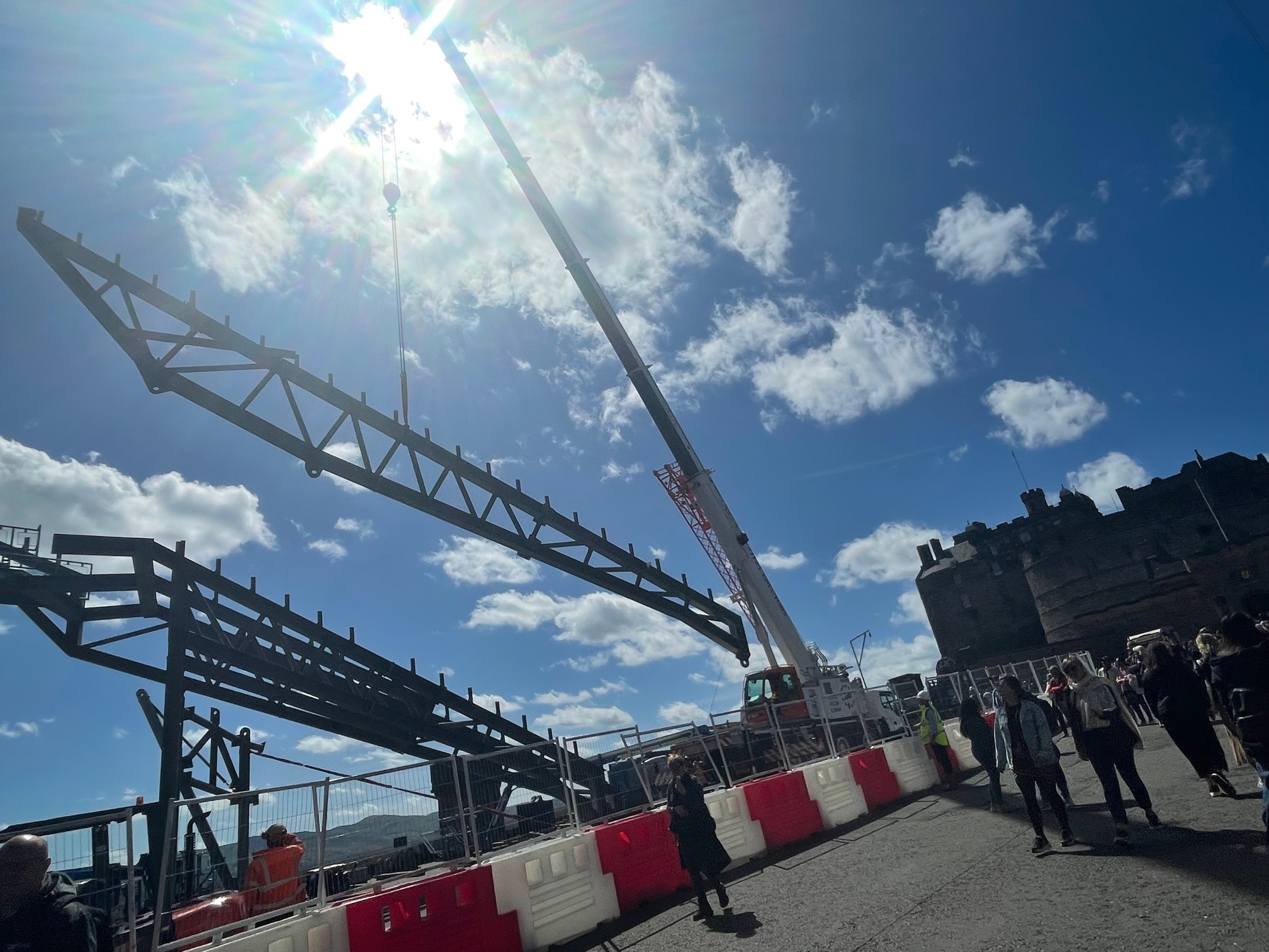 Tilbury Douglas commences work on stand for Royal Edinburgh Military Tattoo