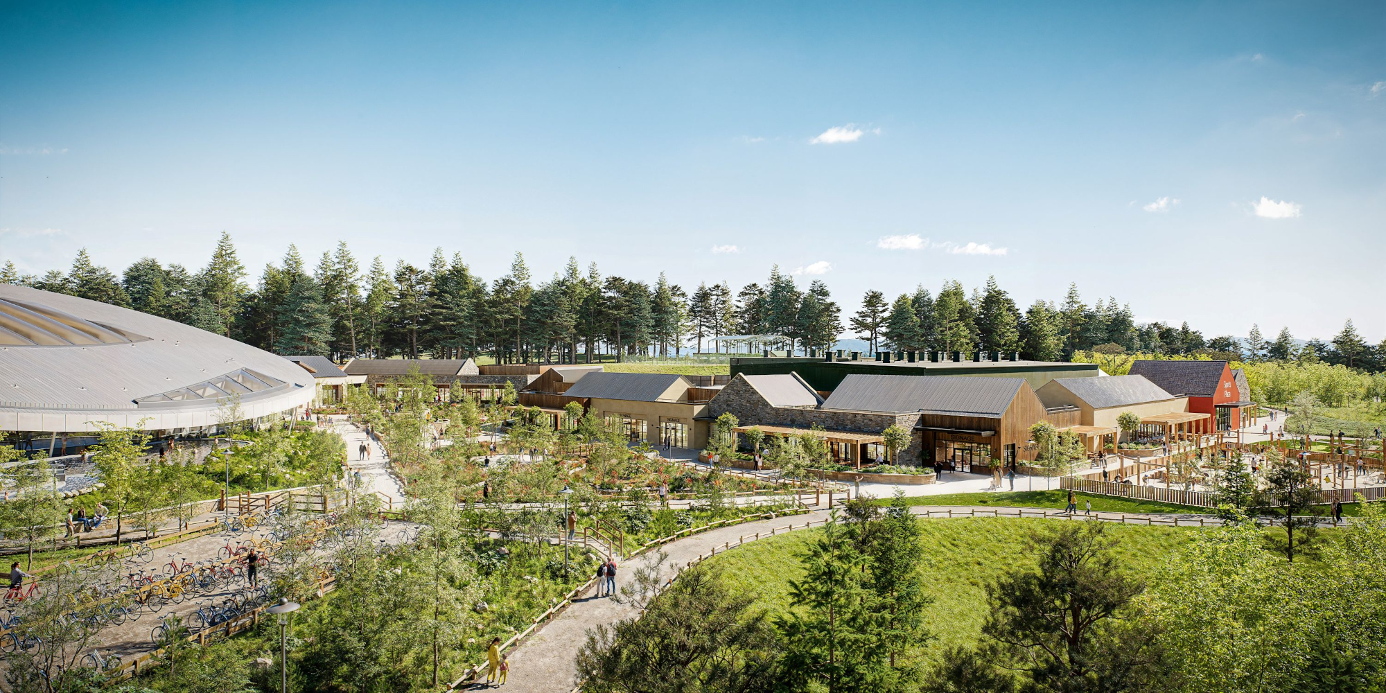 Center Parcs submits plans for £350m Scottish Borders 'forest village'