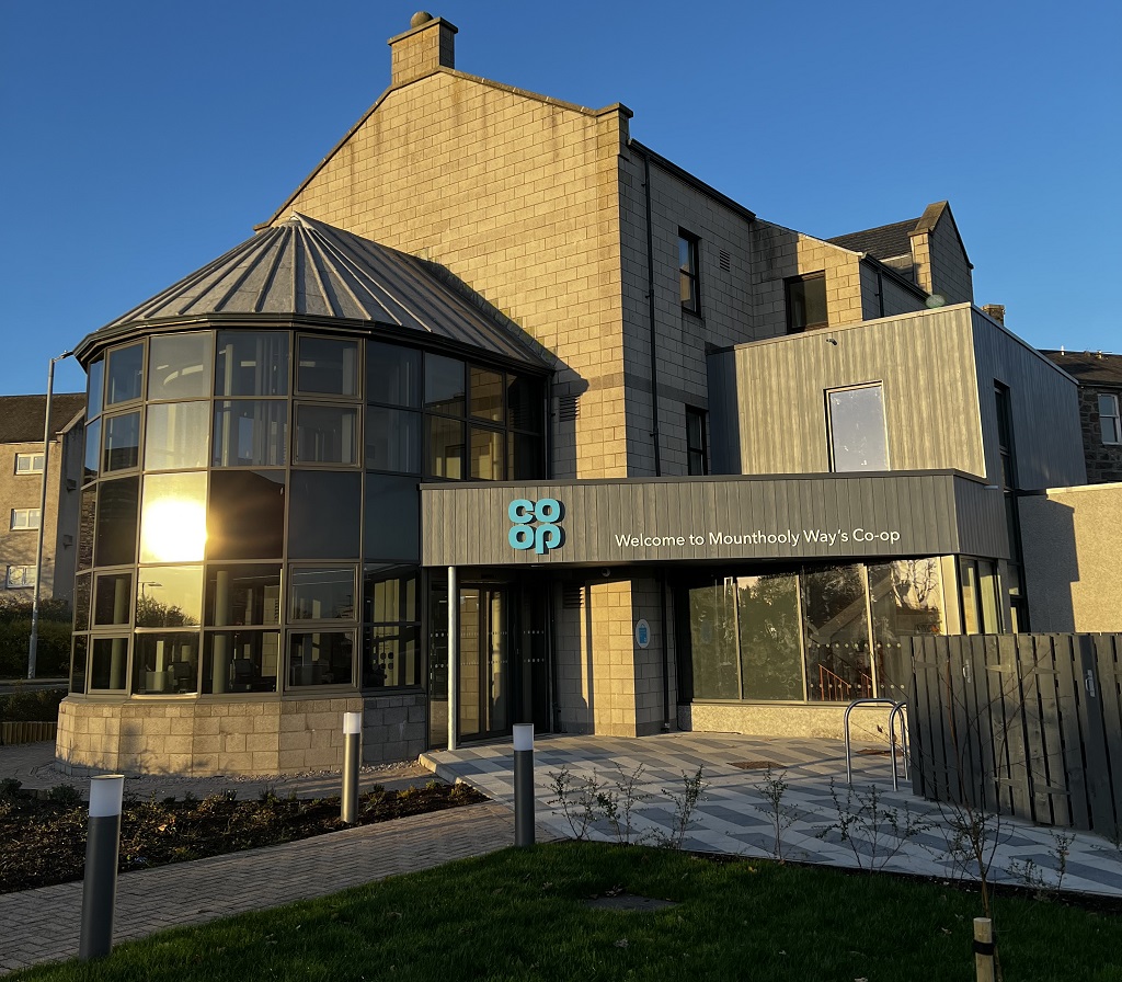 Supermarket opens in former Aberdeen fire and rescue control centre