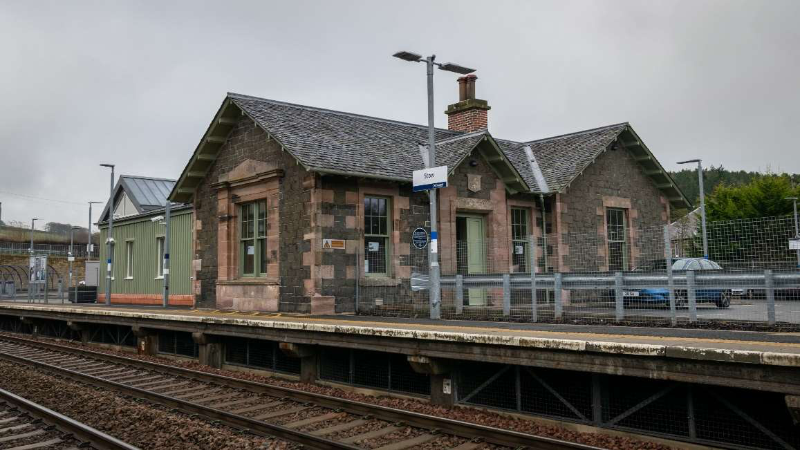 Double award accolade for Borders railway station building restoration