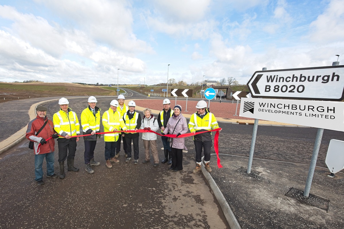 New M9 Junction 1B connects Winchburgh to Edinburgh and beyond