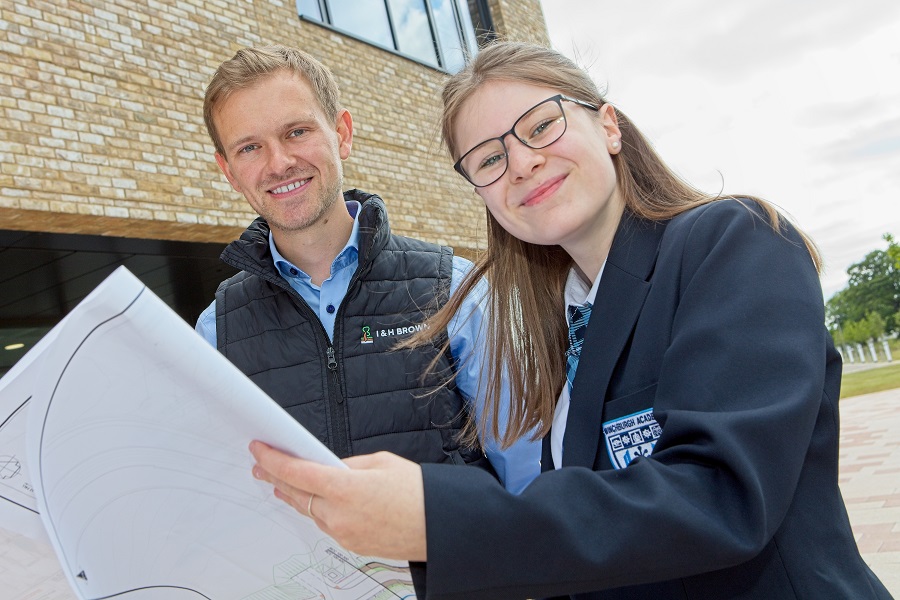 Winchburgh pupils work alongside developers to gain valuable career insights