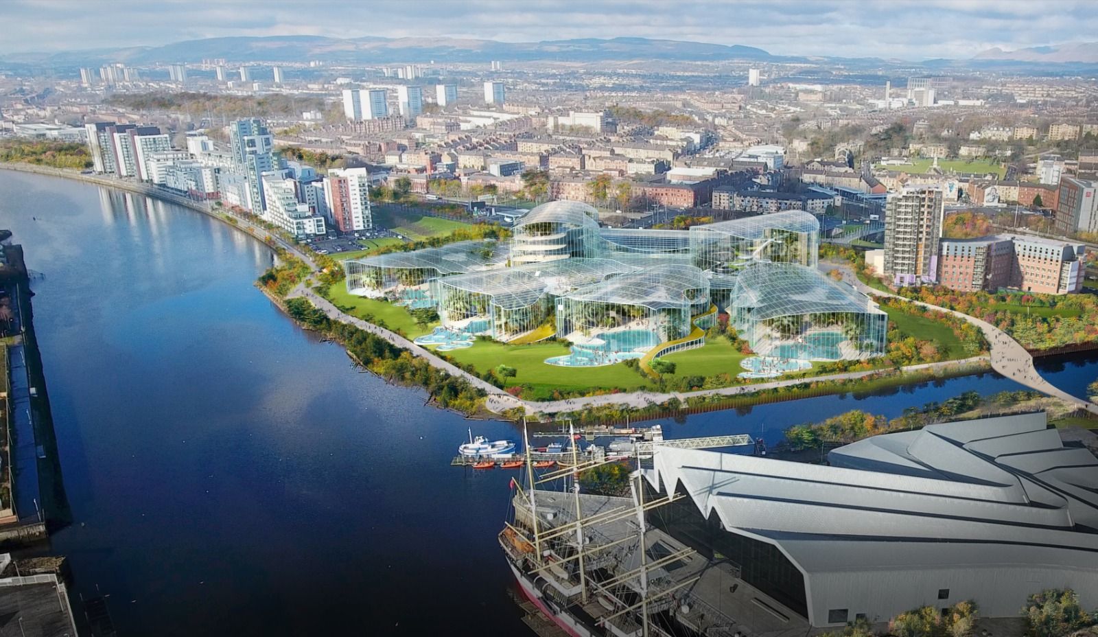 Deal signed to deliver £100m wellbeing destination at Glasgow Waters