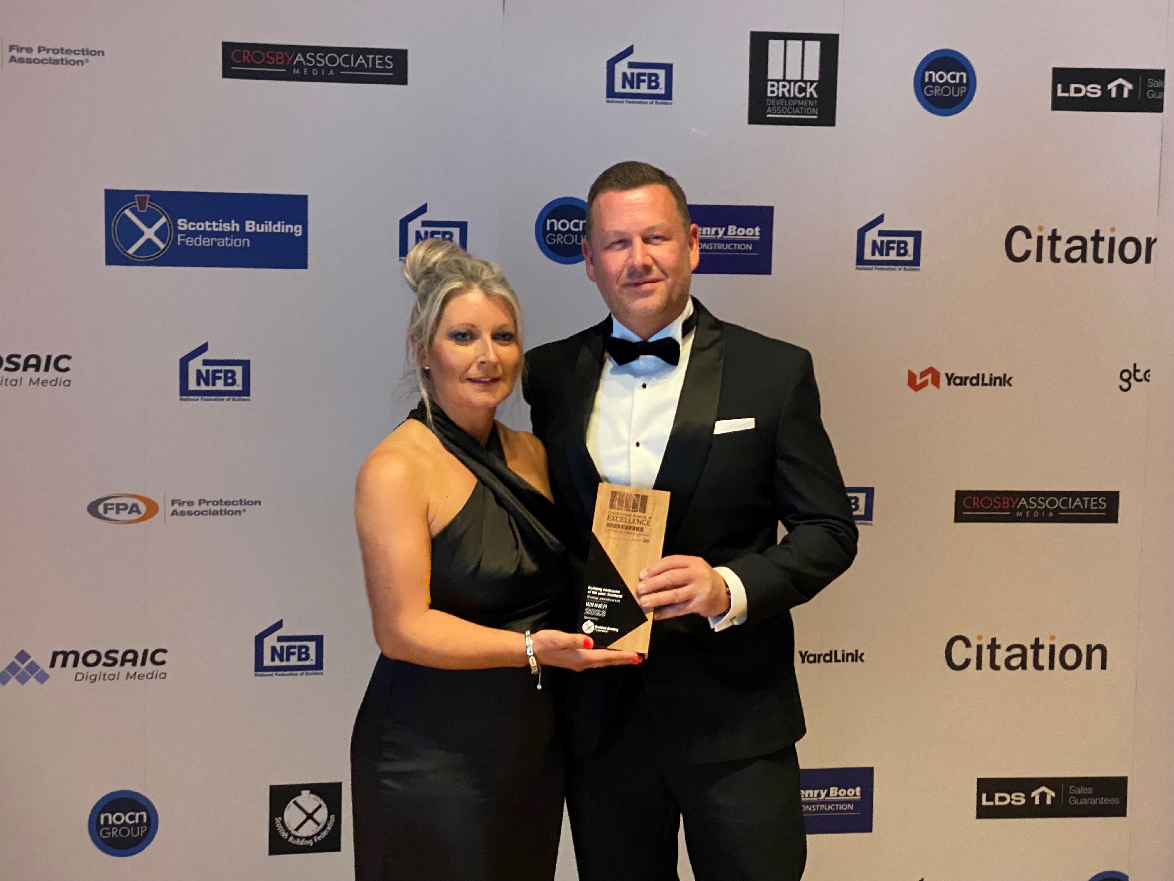 Thomas Johnstone named NFB's Scottish Building Contractor of the Year