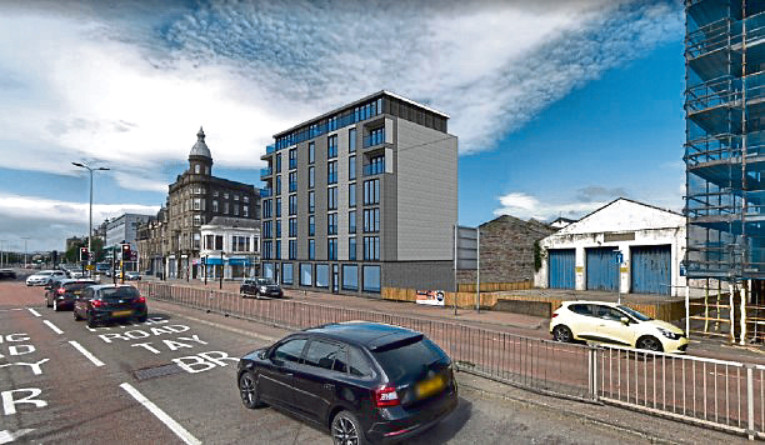 Flats plans submitted for derelict Dundee city centre site