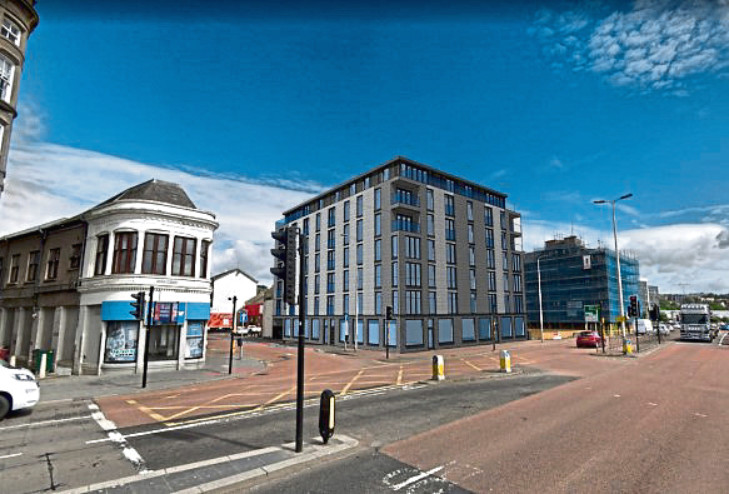 Flats plans submitted for derelict Dundee city centre site