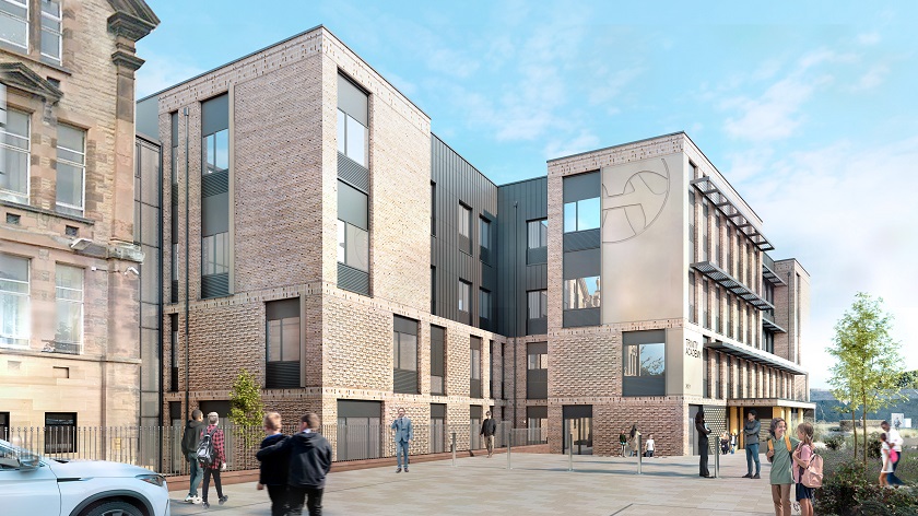 Passivhaus extension at Edinburgh’s Trinity Academy gets green light