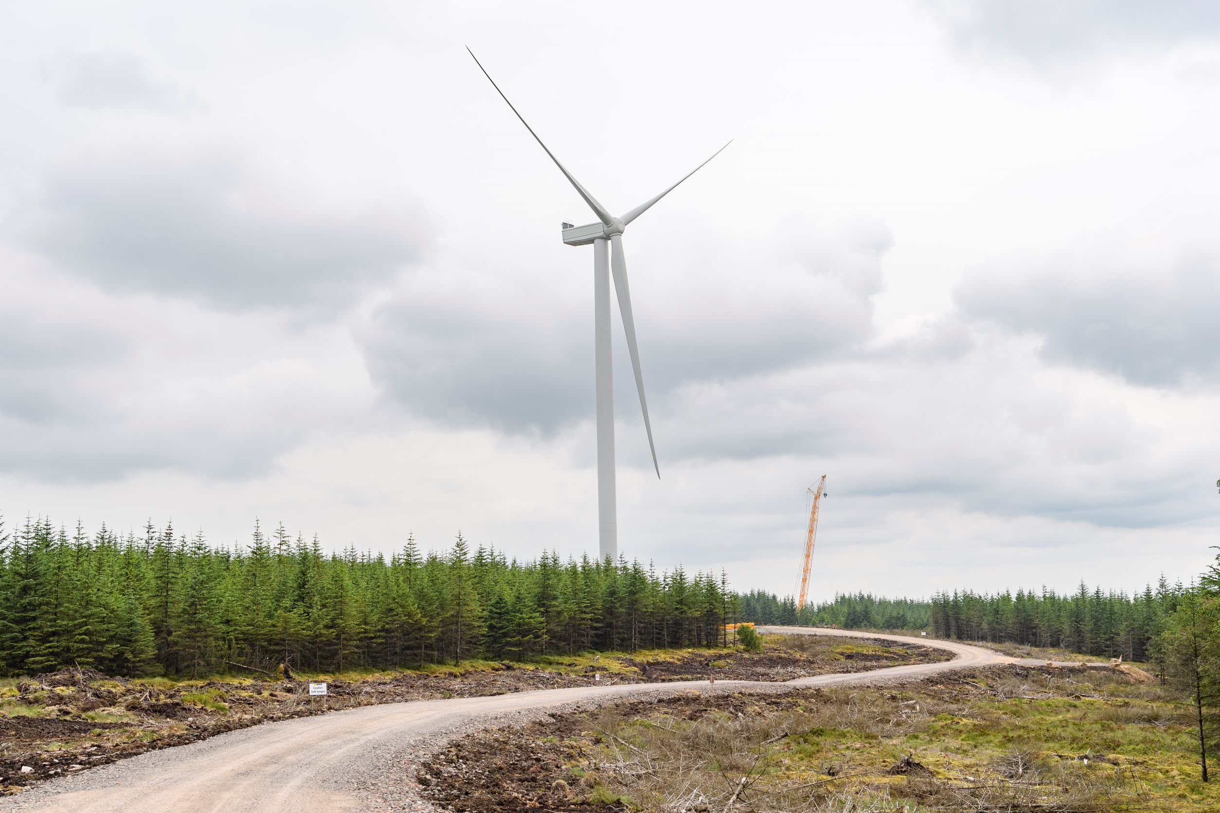 First turbine installed at Kype Muir wind farm extension | Scottish ...