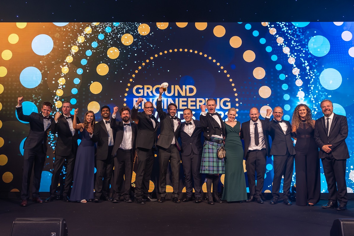Network Rail Rolling Decarbonisation team recognised at Ground Engineering Awards