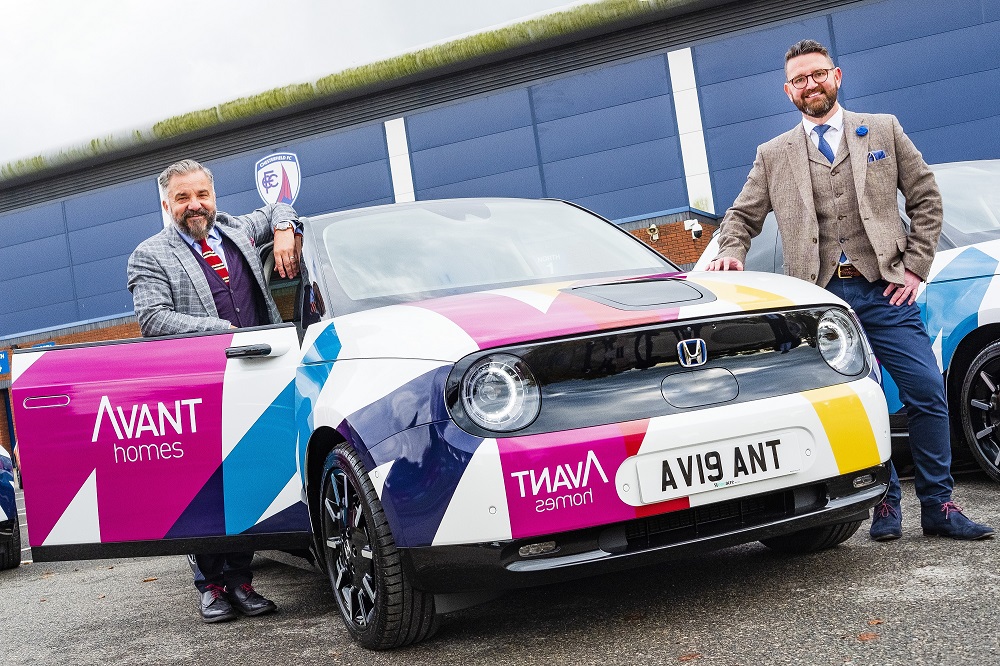 New fleet of electric vehicles unveiled for Avant sales teams