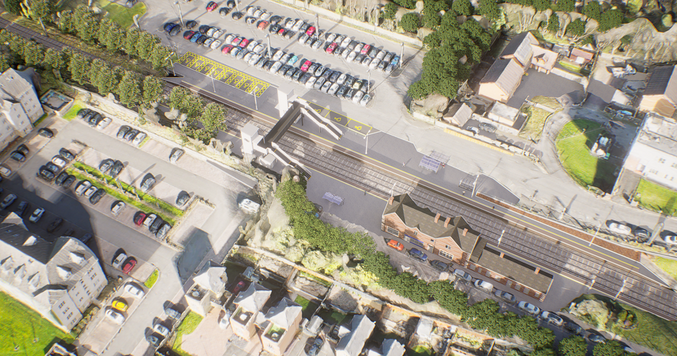 Plans to provide step-free access at Uddingston station