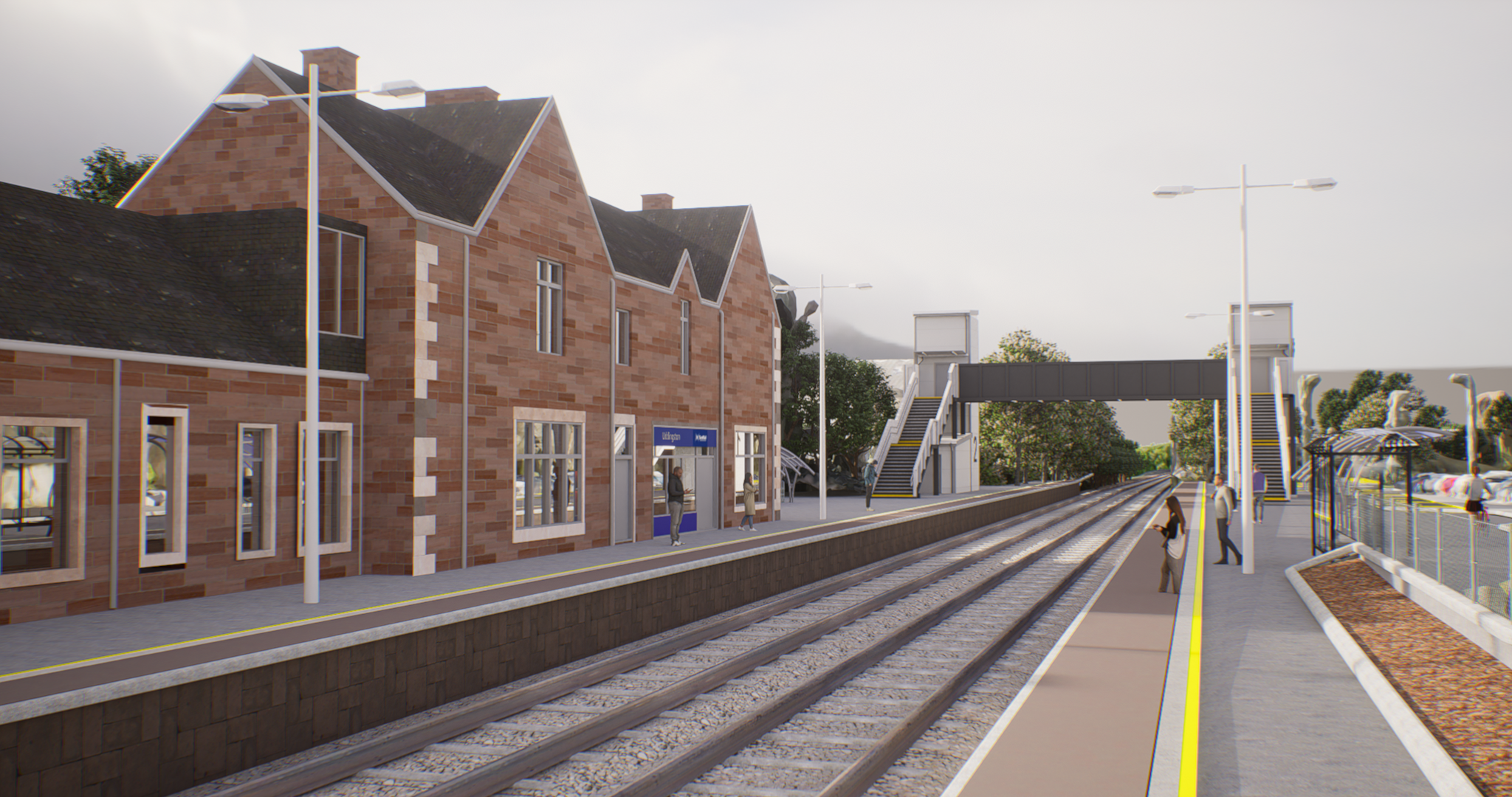 Plans to provide step-free access at Uddingston station