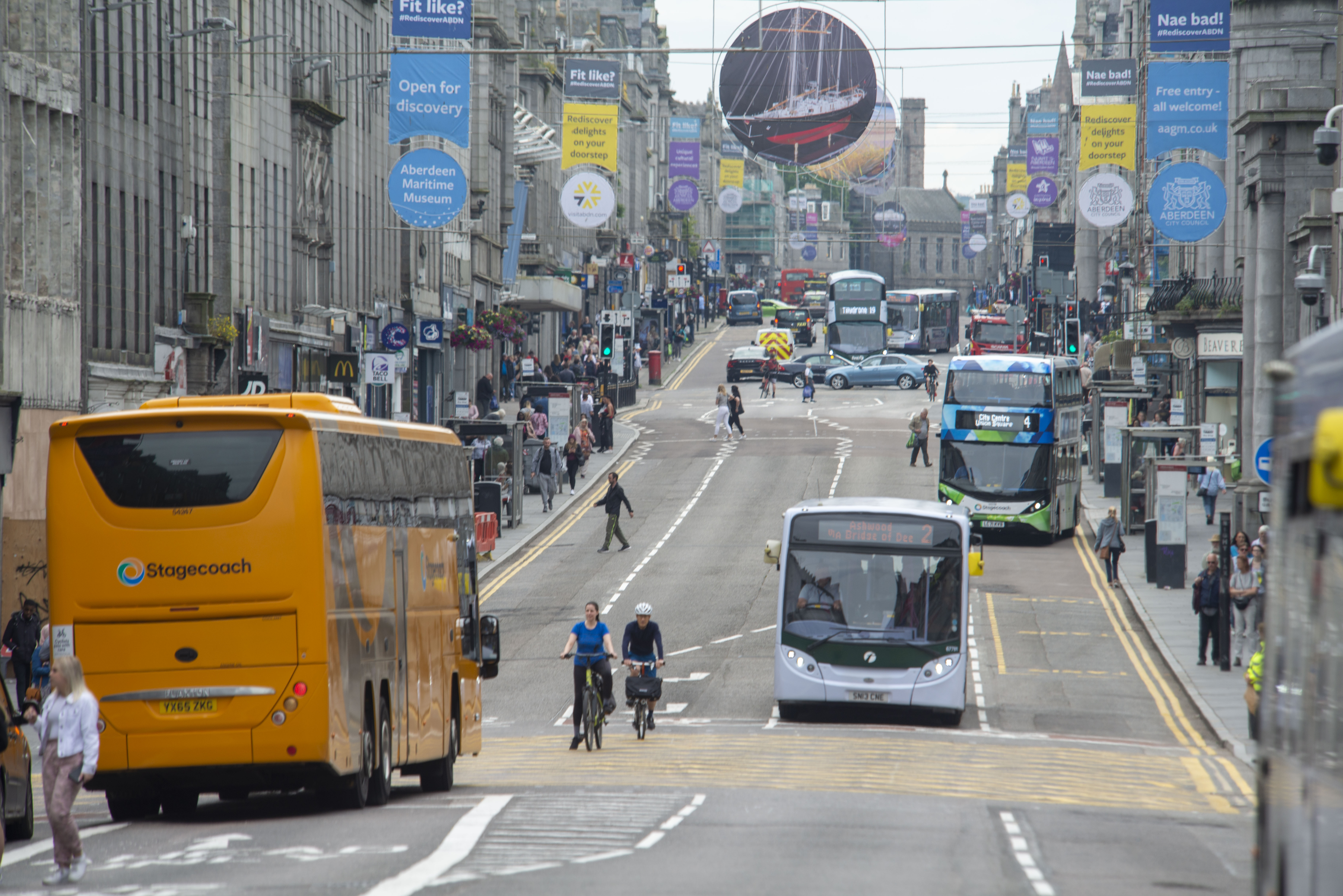 Investigative works begin as part of Aberdeen city centre improvements