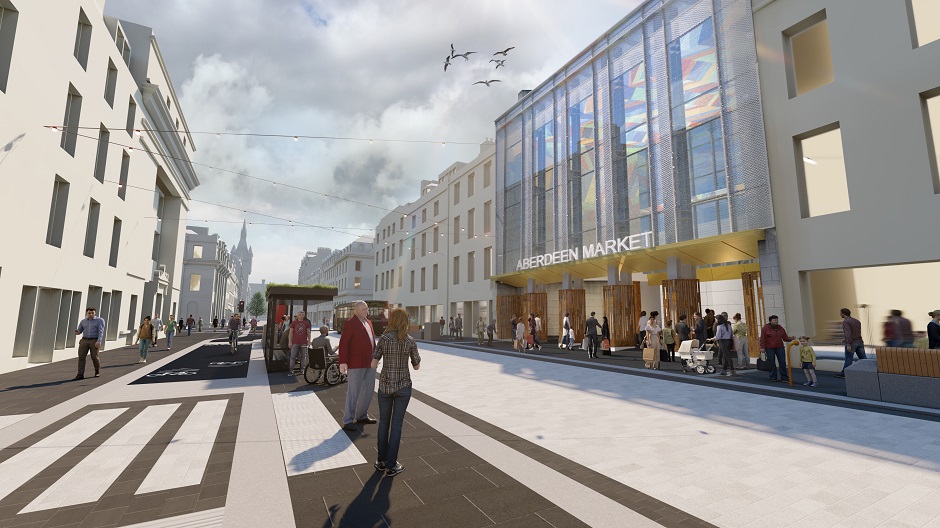 Works begin on biggest change to Aberdeen’s Union Street in 200-plus years