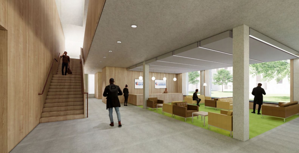 Plans lodged for new home for University of Aberdeen Business School