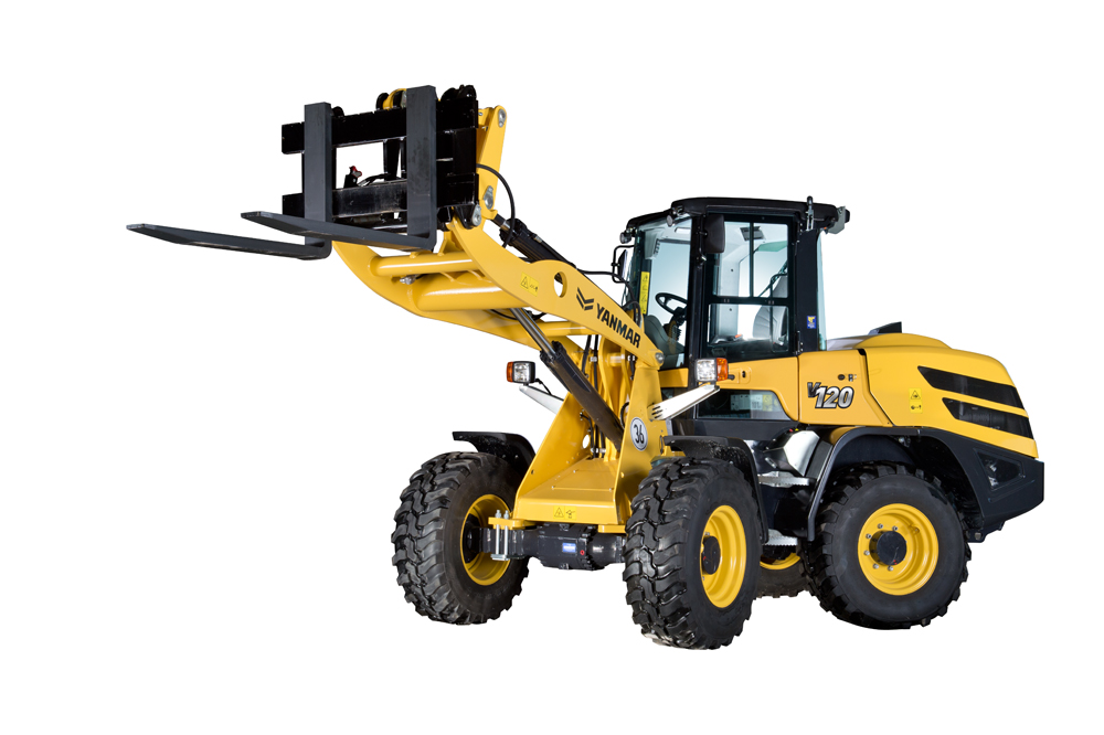 Yanmar launches Stage V-compliant V120 wheel loader