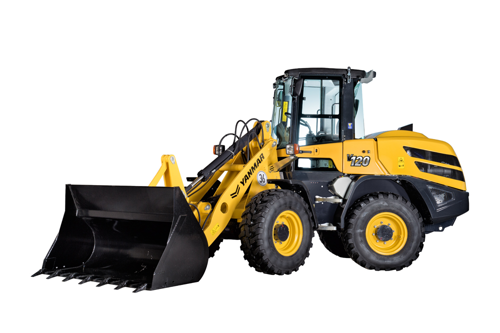 Yanmar launches Stage V-compliant V120 wheel loader